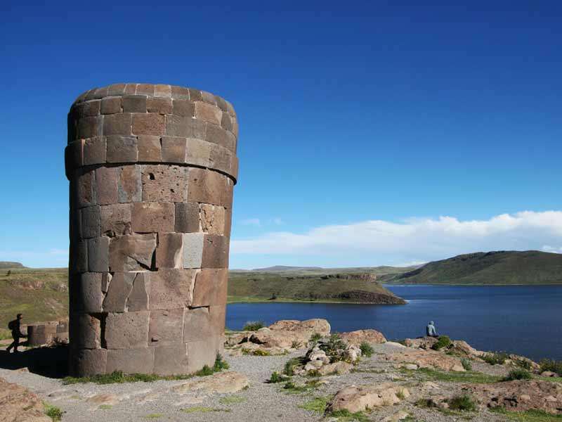 Chullpas in Sillustani