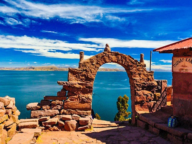 Puno Lake Titicaca