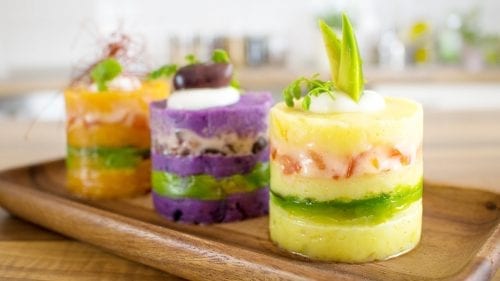 Peruvian Causa Varieties