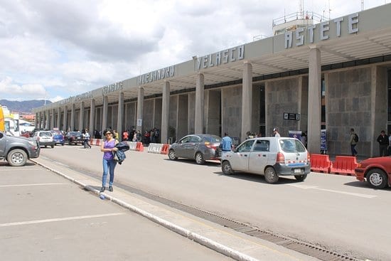 Velasco Astete airport in Cusco